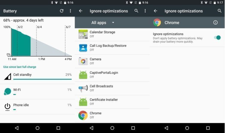 Řízení spotřeby v systému Android M Řízení spotřeby v systému Android M