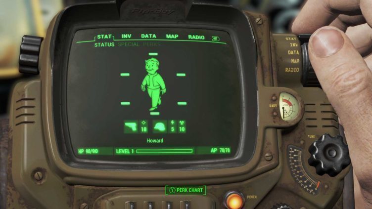 Fallout 4 PipBoy Fallout 4 PipBoy