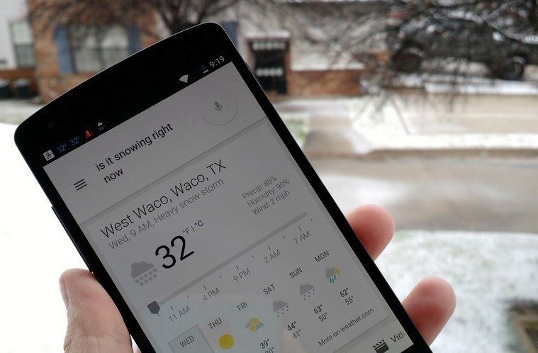google now weather hero n5