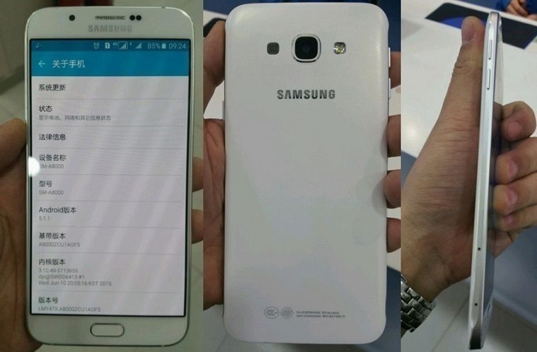 samsung galaxy A8