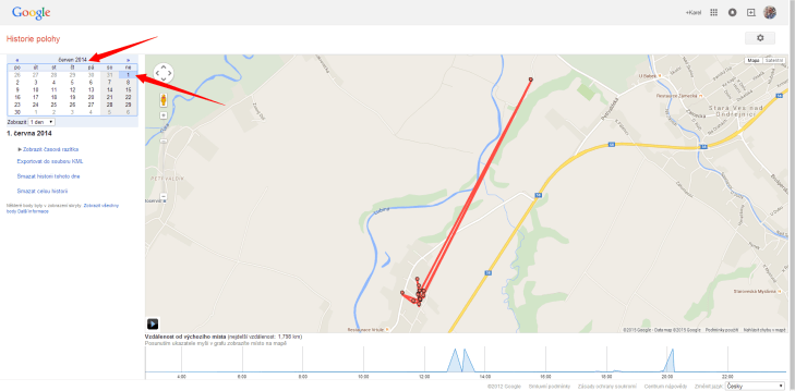 Přes kalendář se můžete podívat do minulosti