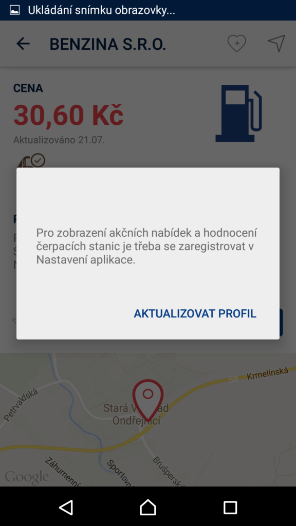 Hodnocení pumpy