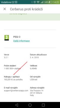 Android pro začátečníky - Google Play (22)