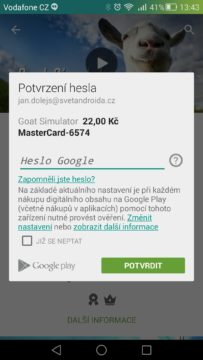 Android pro začátečníky - Google Play (3)