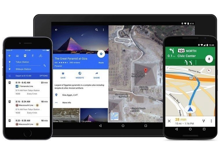 Google Mapy aktualizace Google Mapy aktualizace