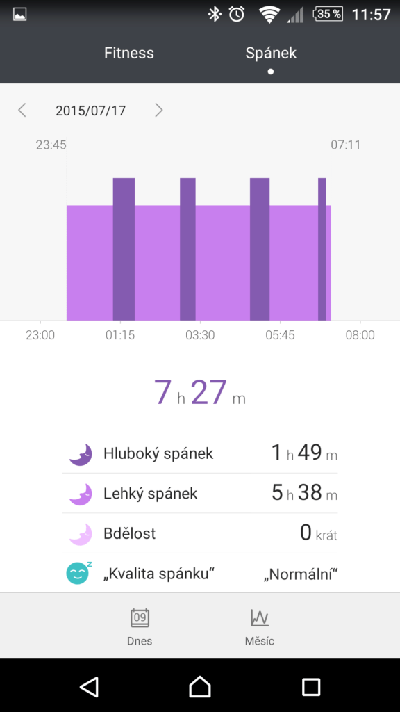 Huawei Talkband B2 Huawei wear kvalita spánku