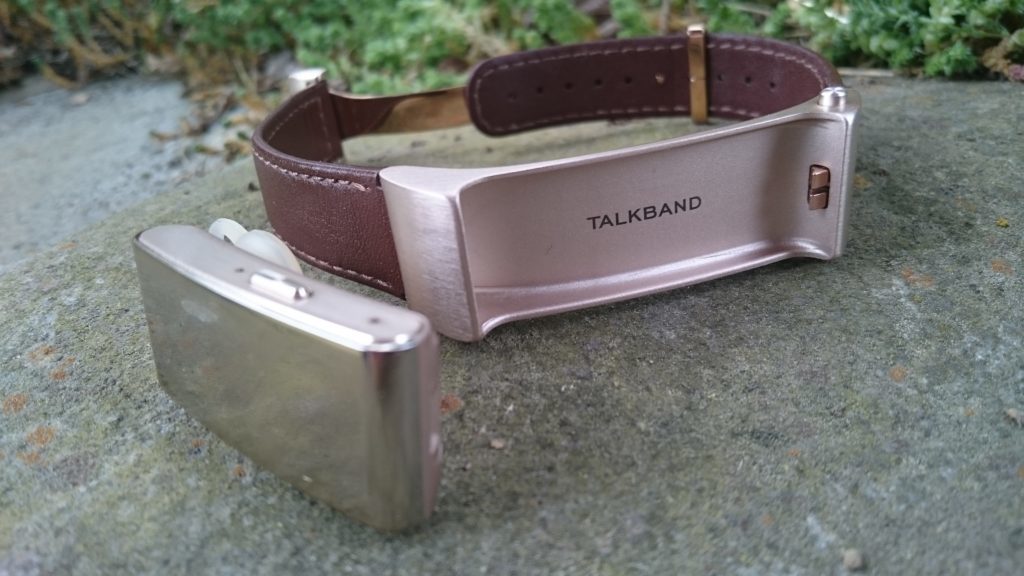 Huawei Talkband B2 náramek a řídící jednotka