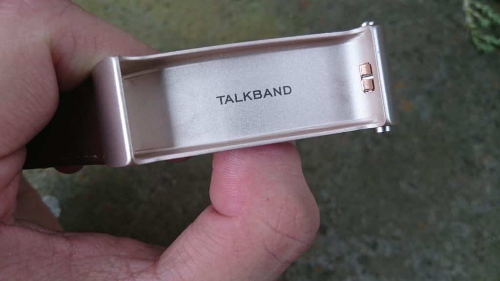 Huawei Talkband B2 vytažená řídící jedntotka piny
