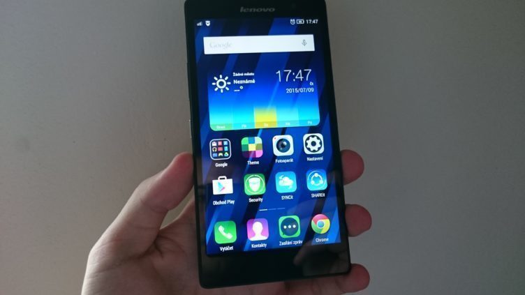 Lenovo P90 - displej