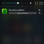 Lenovo P90 – notifikační lišta