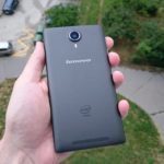 Lenovo P90 – zadní strana