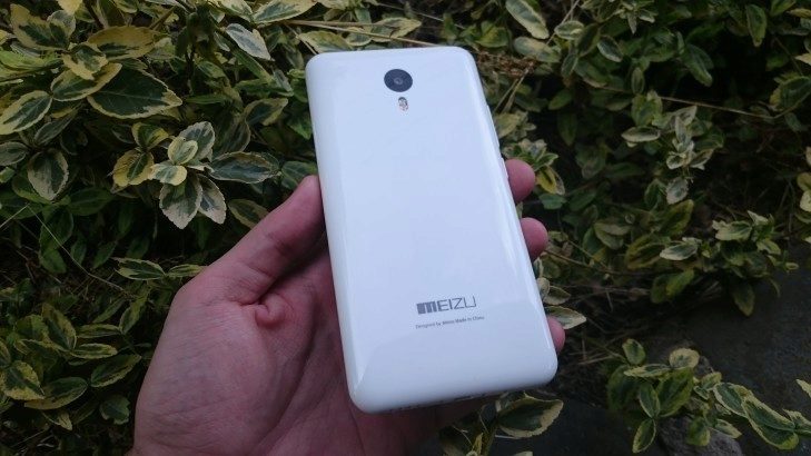 Meizu M2 Note - záda telefonu