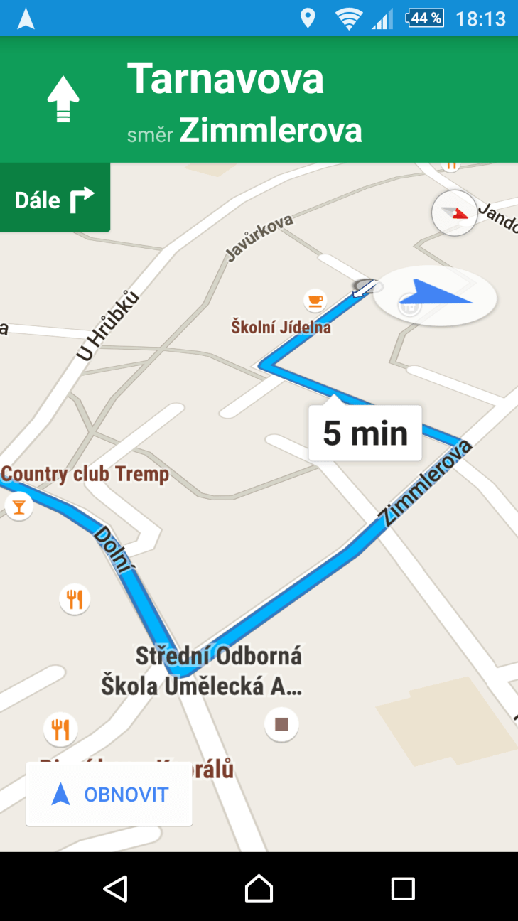 Sony Xperia Z3+ - GPS, google mapy