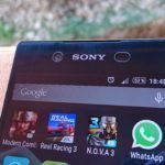 Sony Xperia Z3+-horní reproduktor