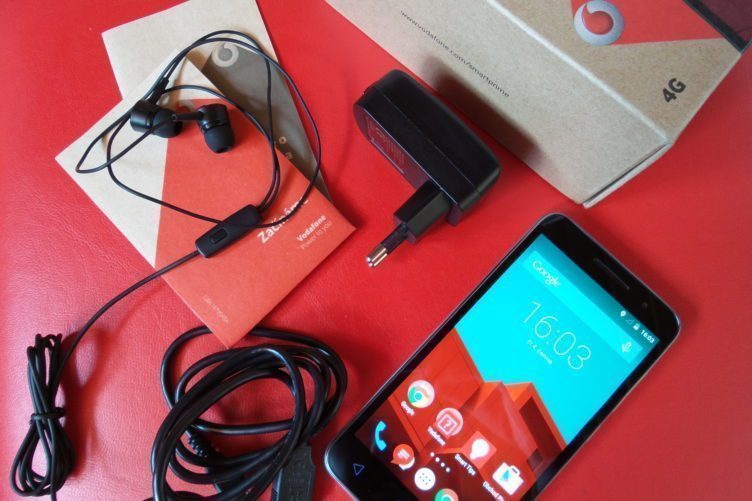 Vodafone Smart Prime 6 obsah balení