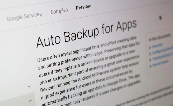 backup android m