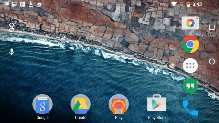Android M Developer Preview 2 umí otáčet domovskou obrazovku na telefonu