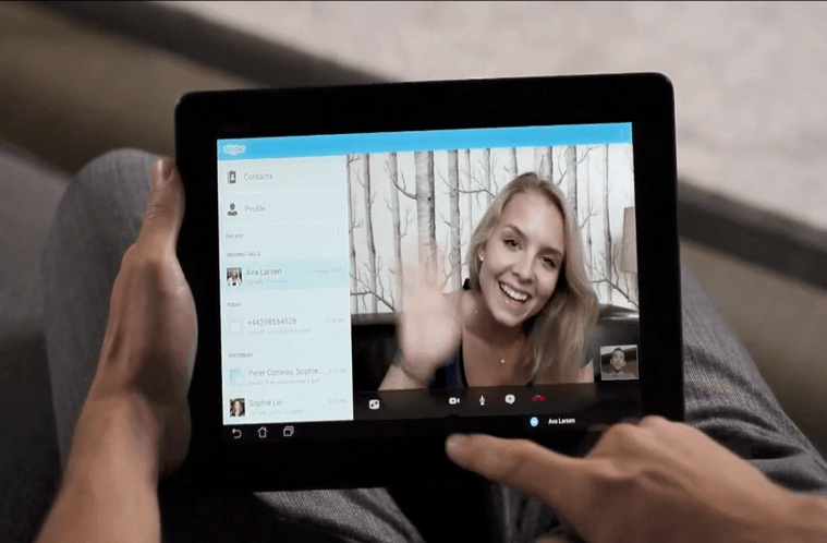 skype for android hlavni