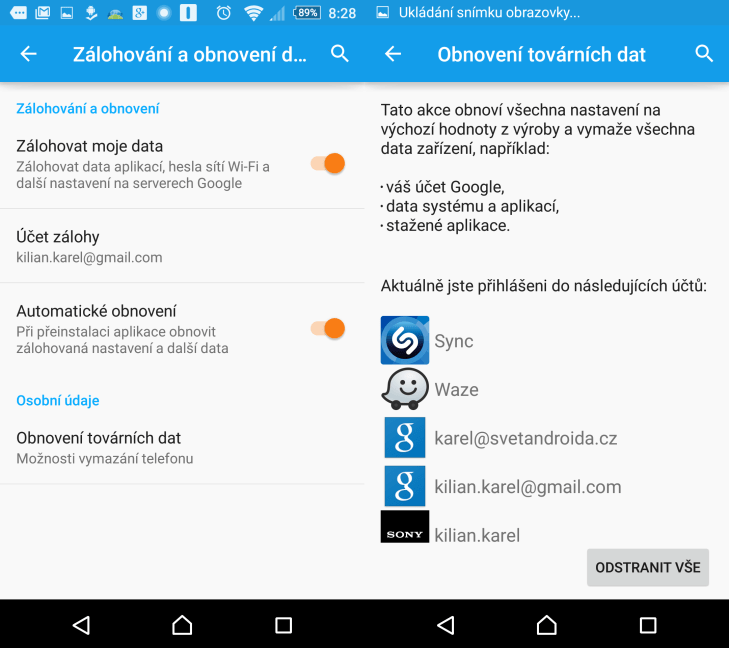 Ani tovární reset vám rychlejší aktualizace Androidu nepřinese