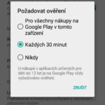 Požadovat ověření při nákupech