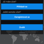 Přihlášení nebo registrace
