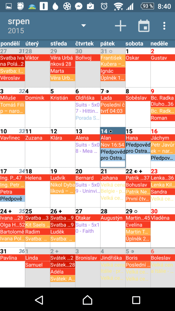 aCalendar+ Calendar & Tasks