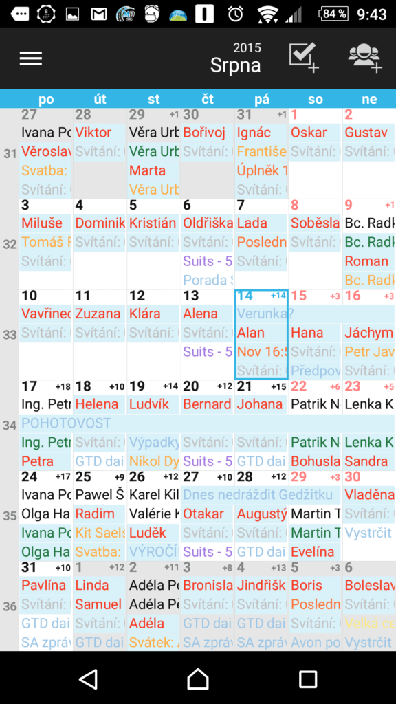 Day by Day Organizér