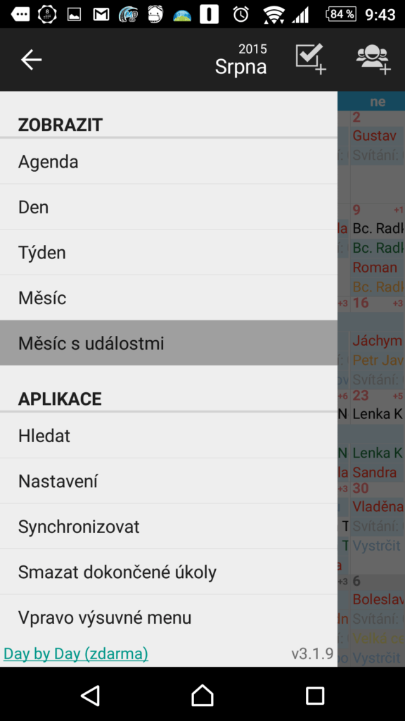Day by Day Organizér
