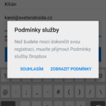 Podmínky služby