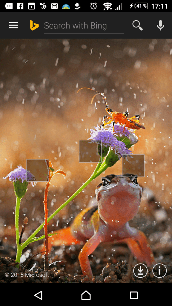 Bing pro Android ve verzi 5.4