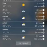 MORECAST - PRO Počasí Zdarma