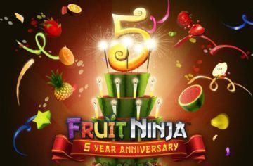 Návyková hra Fruit Ninja slaví 5 let a dostává velkou aktualizaci