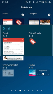 Gmail widget 2