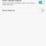 Huawei P8 Lite další nastavení