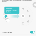 Huawei P8 Lite plovoucí tlačítko
