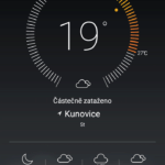 Huawei P8 Lite počasí