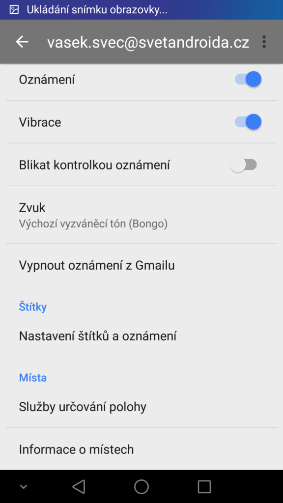 Inbox nastavení 2
