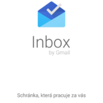 Inbox první spuštění