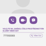 Viber možnost 1