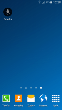 Widget – svítilna 1