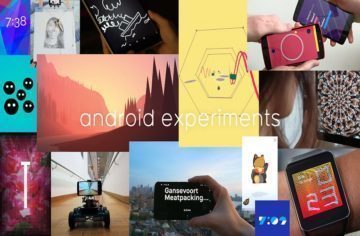 Projekt Android Experiments: Revoluční aplikace pod jednou střechou