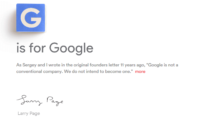 google alphabet google alphabet