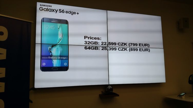 samsung galaxy s6 edge+ cena samsung galaxy s6 edge+ cena