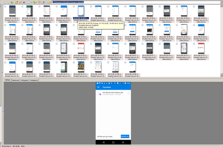 S programem Dropbox se vám všechny fotky automaticky nahrají do počítače