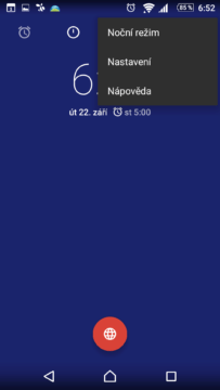 Tlačítko kontextové nabídky