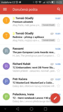 Android pro začátečníky 12 –  gmail (2)