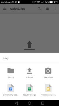 Android pro začátečníky –  google drive (3)