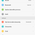 Honor 7 nastavení 2