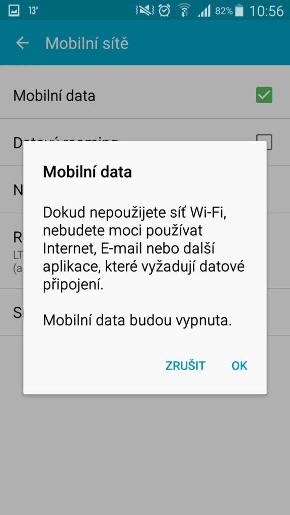 Mobilní data 2