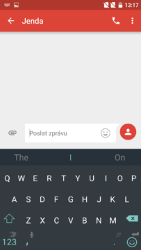 OnePlus 2 - Klávesnice SwiftKey